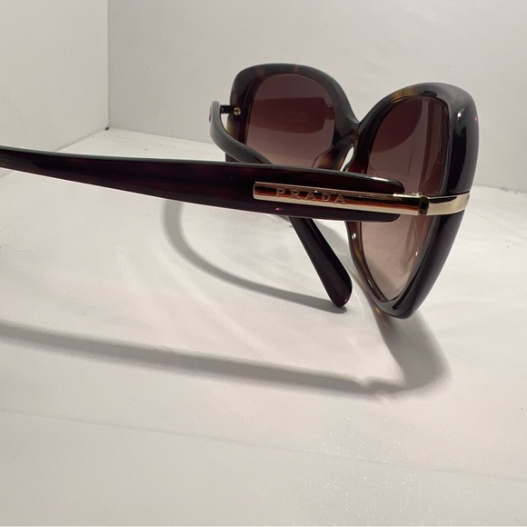 Prada SPR 08O SUNGLASSES  Havana Brown gradient, 57[] 17 BP39418749 Italy 2AU-6 - Picture 8 of 13